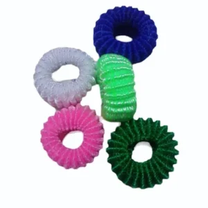 Silk Multicolor Hair Rubber Band